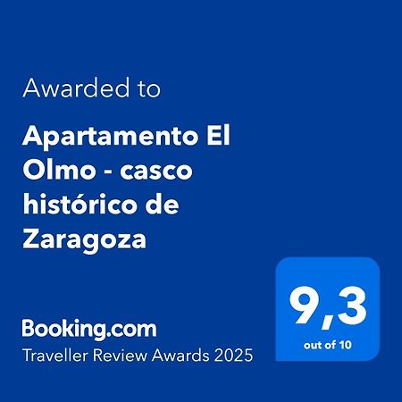 Apartamento El Olmo - Casco Historico De Zaragoza Exterior photo
